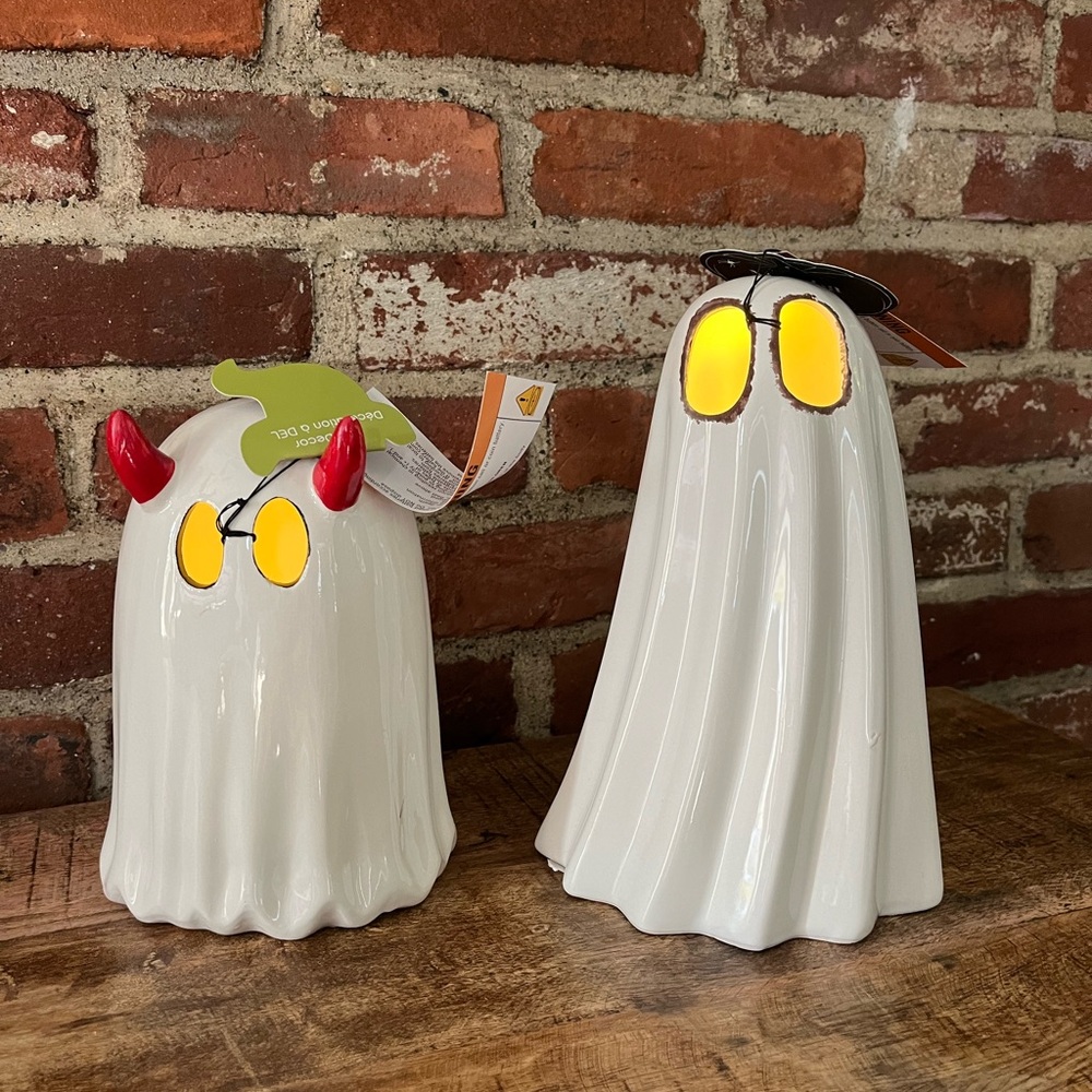 Martha Stewart, ghost and goblins and ghouls ghost devil NWT light